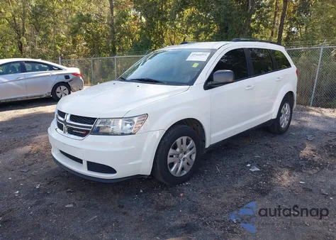 2017 Dodge Journey Se из США, поврежденный, VIN 3C4PDCAB4HT676650